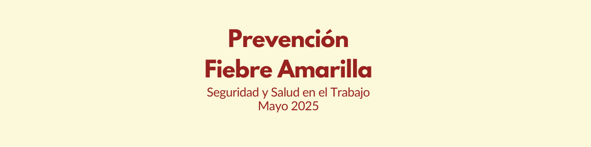 Prevención Fiebre Amarilla 